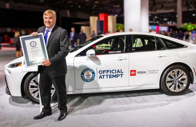 Saját rekordját döntötte meg a Toyota Mirai