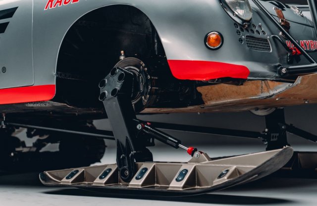 Sítalpas Porsche 356-tal indulnak egy antarktiszi expedícióra
