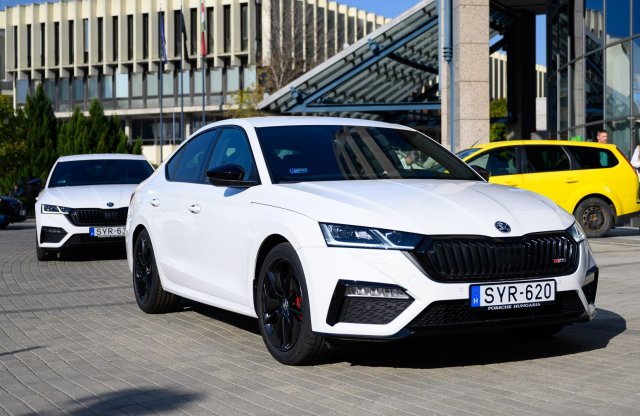 Skoda Octavia RS modellekkel újít a rendőrség