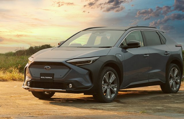 A Subaru is bemutatta az első villanyautóját, íme a Solterra!