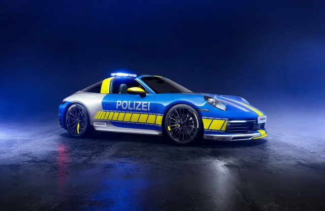 Rendőrautóvá tuningolt egy 911-est a TechArt