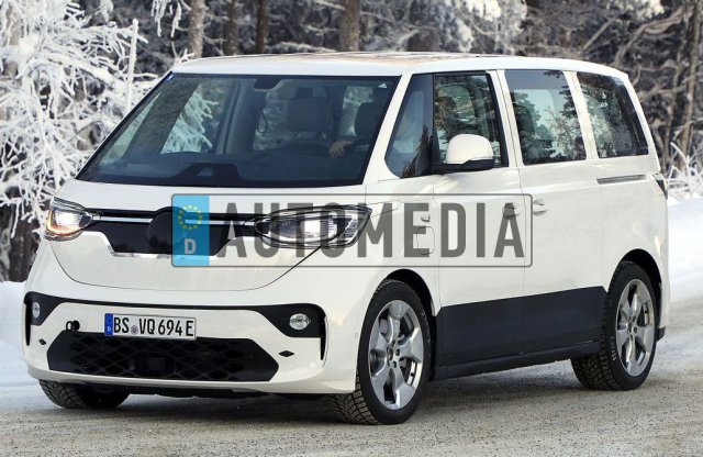 Kémfotókon a Volkswagen villany-kisbusza!