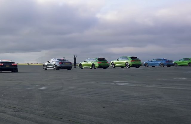 Videó: kiderül, melyik az RS Audik királya