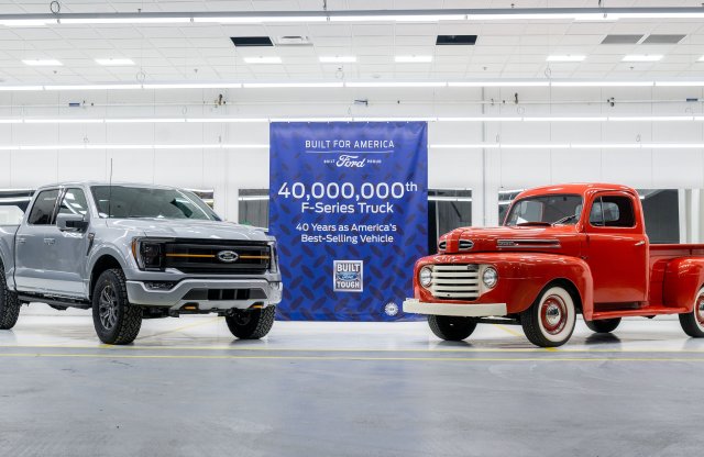 Már 40 millió legyártott példánynál jár a Ford F-sorozata!
