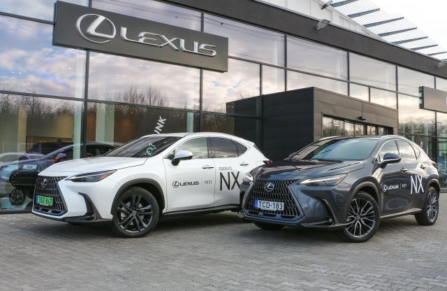Kipróbálnád? Már várnak a Lexus NX tesztautók a Lexus Pestnél