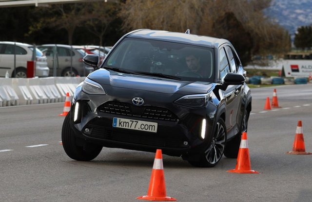 Videón a Yaris Cross és a jávorszarvas-teszt találkozása