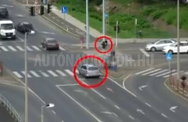 Újabb drónos akció: most sem érte meg áthajtani a piroson