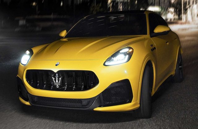 V6-os és villanymotoros is lesz a Maserati új SUV-jából