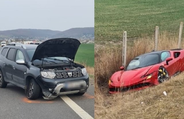 Dacia tört rommá egy Ferrarit Szlovákiában, íme a részletek!