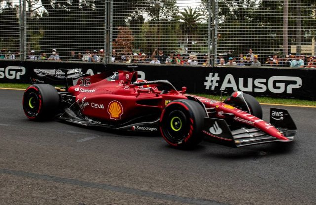 Szárnyalt a Ferrarival Leclerc az Ausztrál Nagydíjon
