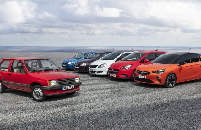 Képcsokor az Opel Corsa 40 éves történetéről!