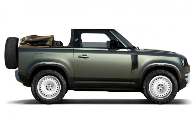 Mindössze öt példány készül a nyitott Land Rover Defenderből
