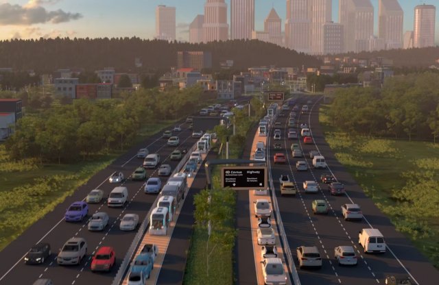 Önálló sávot kapnak az önvezető autók Detroit elővárosában