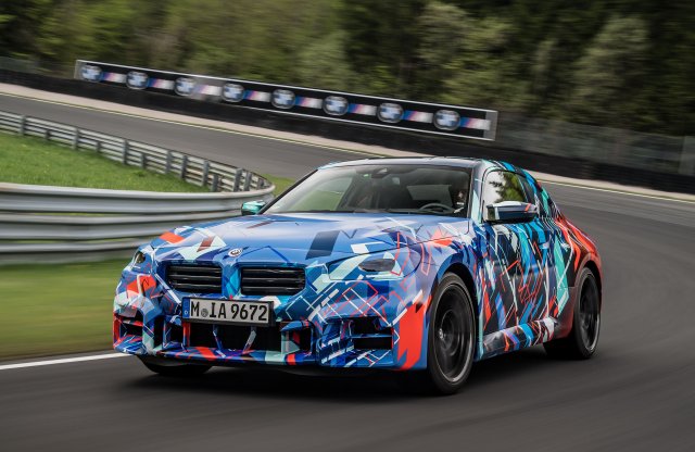 Esőben vallatták a hamarosan érkező M2-es BMW-t