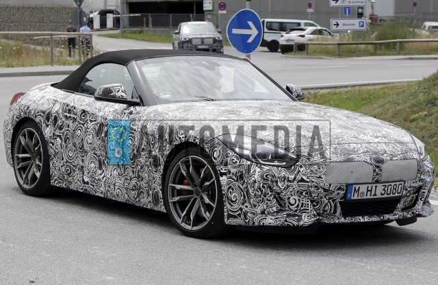 Kémfotókon a frissülő BMW Z4, megtudtuk, hogy mikorra várható!