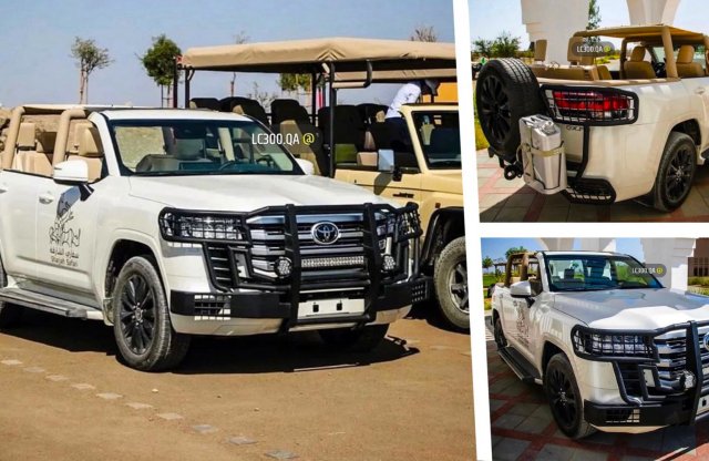 Ennél a Land Cruisernél egyedibb autó aligha akad a sivatagban