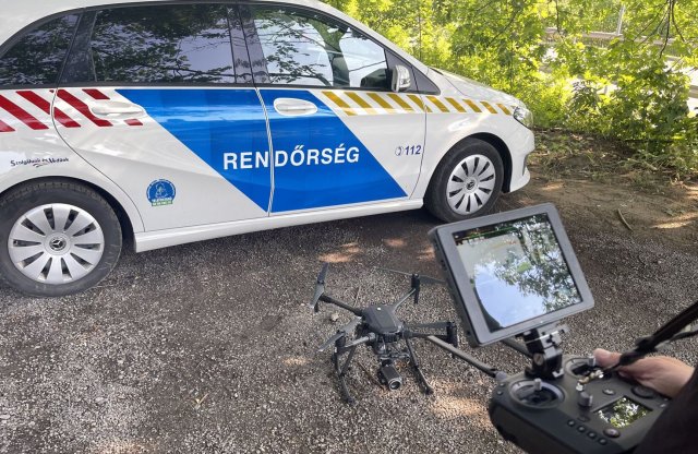 Levegőből bírságoltak a rendőrök Kaposváron és Nógrádban is