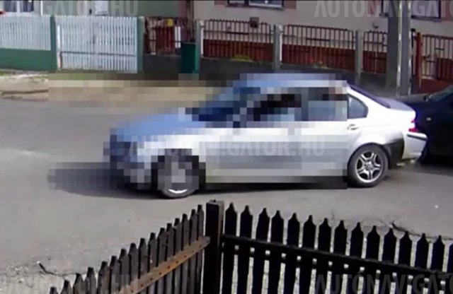 Ittas BMW-s okozott balesetet kamera alatt: elhajtott, de hiába
