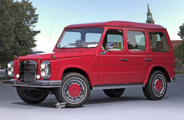 Ilyen lehetett volna a Mercedes G-osztály a hatvanas években