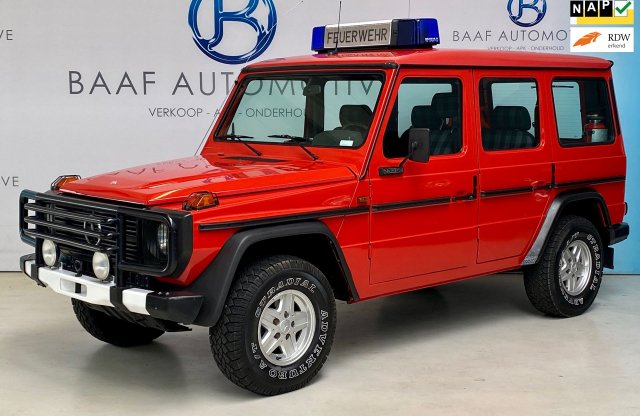 Meseszép Mercedes G tűzoltóautót találtunk, az ára is szép!