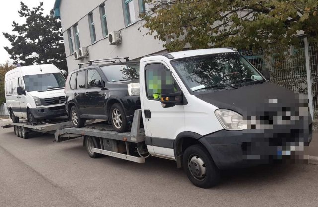 Újabb román horrorkaravánokat büntettek a rendőrök