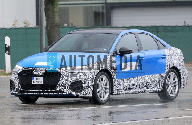 Készül az Audi A3 frissítése, most a Limousine-t kapták le