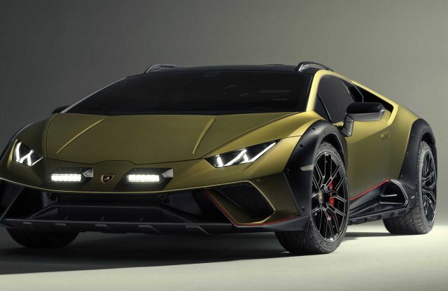 Emelés és terepgumik, itt az off-road Lamborghini Huracán