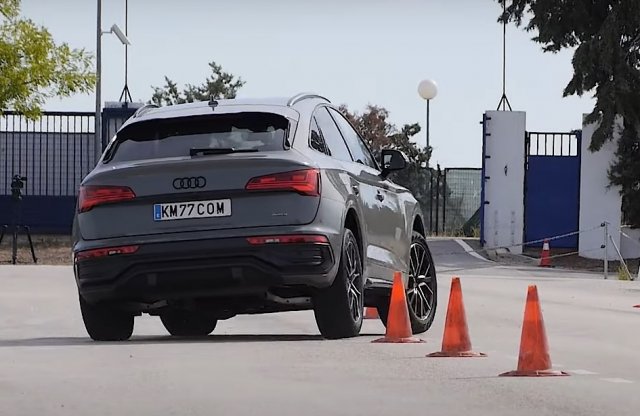 Leverte az RS3-at az Audi Q5 a jávorszarvas-teszten!