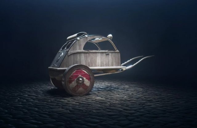 Vaddisznóbél felfüggesztéssel érkezik az ókori Citroën 2CV