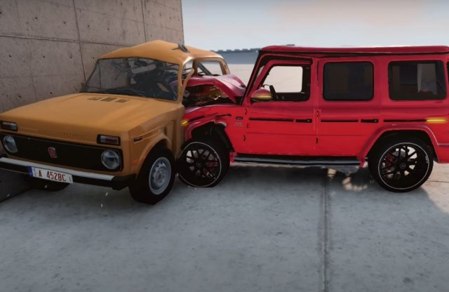 Kockák egymás közt: Lada Niva a Mercedes-Benz G-osztály ellen!