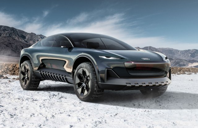 Egyszerre SUV-kupé és pickup az Audi új tanulmányautója