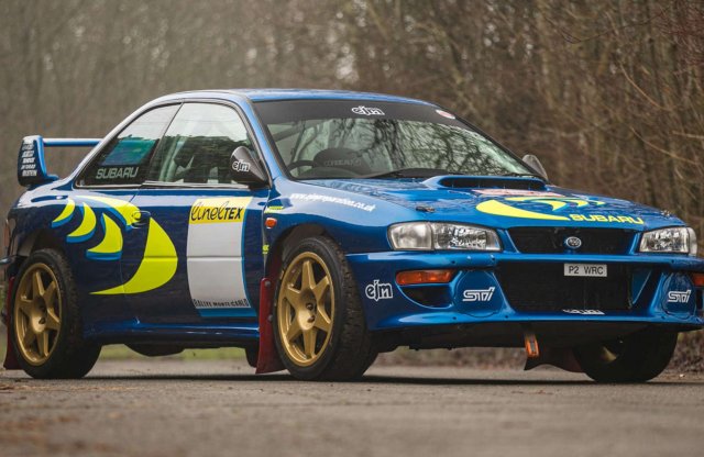 150 millió forintot ér Colin McRae magyar bajnok Subaruja