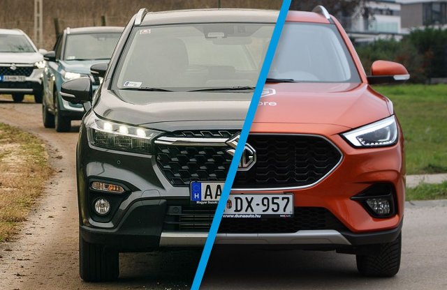 Árharc: MG ZS vs. Suzuki S-Cross
