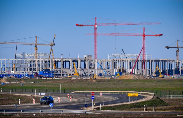 Így néz ki jelenleg az épülő BMW gyár Debrecenben!