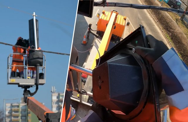 Láttál már jelzőlámpát testközelből? Mutatjuk, miként cserélik!