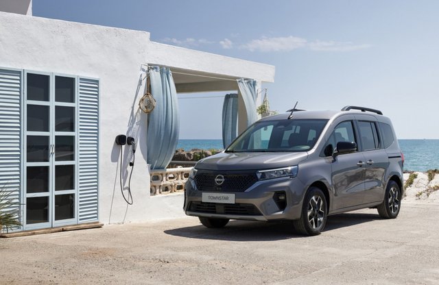 Bemutatkozott a tisztán elektromos Nissan Townstar