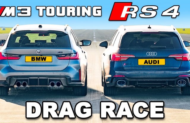 BMW M3 Touring vs. Audi RS4: melyik a fürgébb boltbajárós kombi?