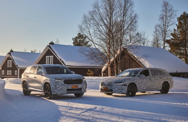 Megmutatták az új Skoda Superb és Kodiaq prototípusait