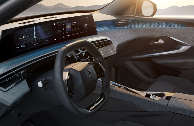 Vajon melyik új Peugeot műszerfalát villantották meg?