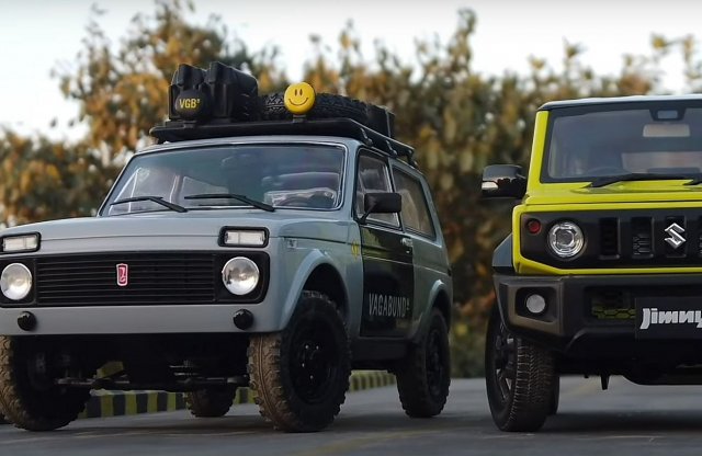 Vajon legyőzi a játék Niva a játék Jimnyt?