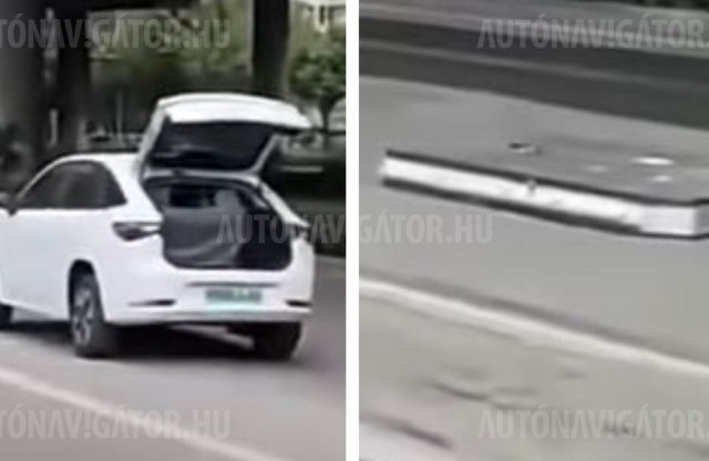 Útközben hagyta el az akkumulátort a kínaiak villanyautója