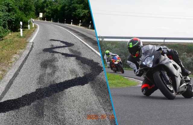 Szándékosan locsoltak fel olajjal egy közkedvelt útszakaszt