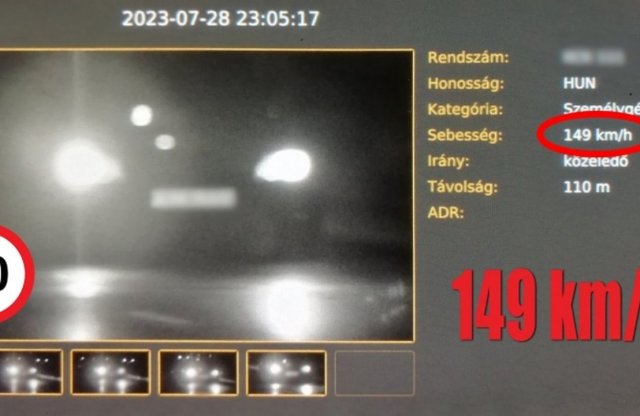 240 gyorshajtót fogtak az Árpád hídon a múlt hétvégén