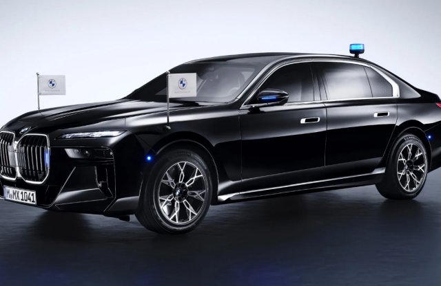 Környezettudatos elöljáróknak szánják a golyóálló villany BMW-t