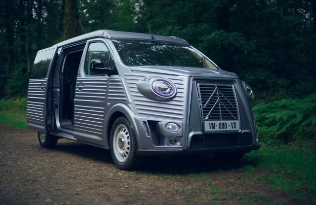 Sátortetős retró furgon a Citroëntől