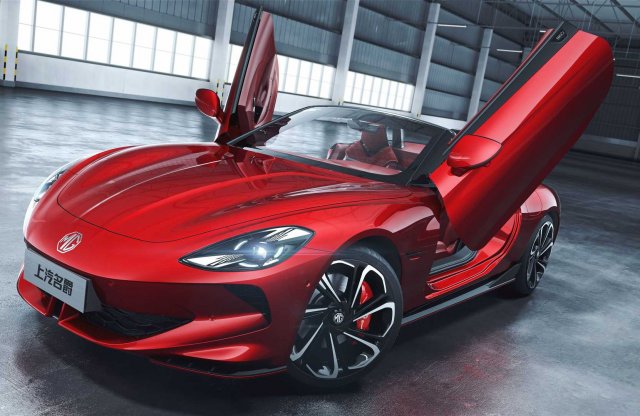MG ramps up the convertible’s attacks with 536 hp