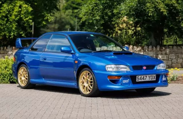 The former Subaru was sold to Colin McRae for 210 million HUF