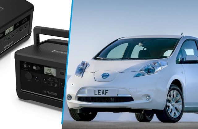 Mutatjuk, mi készül a leselejtezett Nissan Leaf akkucsomagból!