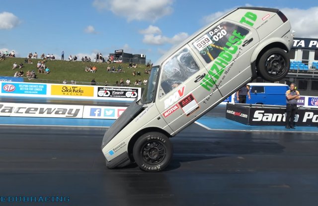 Te láttál már ilyen kemény dízel tuning-Golfot?