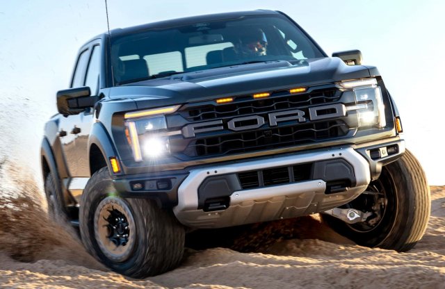 Erősebb lesz a Ford ragadozója, jön a 700 lóerő feletti Raptor R